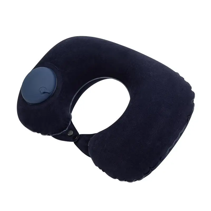 U-Shaped Portable Press Outdoor  Pillow Car Seat Cushion Automatic Inflatable view 5