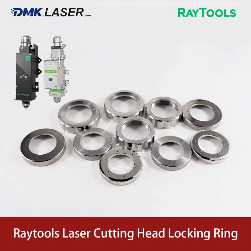 

Raytools Стопорное кольцо для лазерной режущей головки BM110 Керамическое кольцо Стопорная гайка BM111 Конденсаторный разъем Прижимное кольцо для рассеивания тепла
