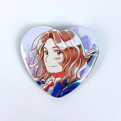 anime Badges Heart Hetalia Axis Power APH Very Cute Lovely Brooch Pins