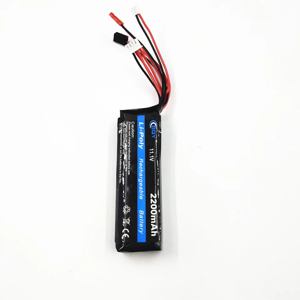 3S 11.1V 2200MAH 8C Lipo Battery JST 3S Balance Connector for Radiolink AT9S AT10 T8FB Walkera DEVO7 WFLY 9 RC Radio Transmitter