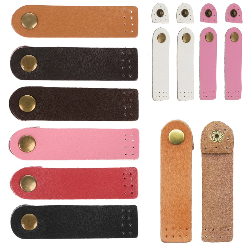 Leather Bag Buckle Handmade Wallet Hasp Buttons Clasp Buckle Card Pack Buckle For DIY Handbag Clutch Accessories Genuine Leather