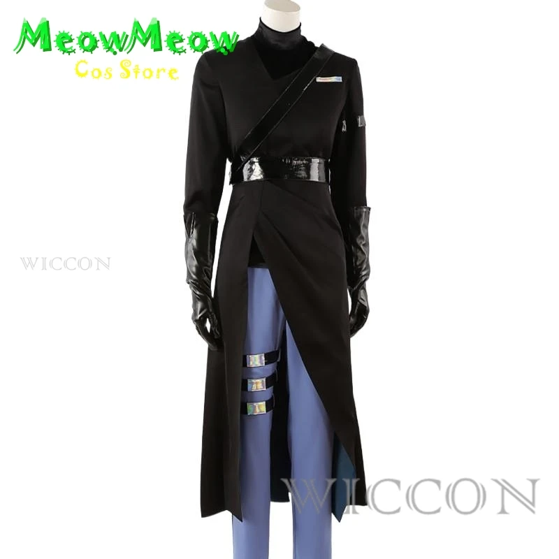 Alien Stage Anime Ivan Cosplay Black Sorrow Cosplay Black Wig Role Play Party Pants Belt Halloween Carnival Costume Outfit