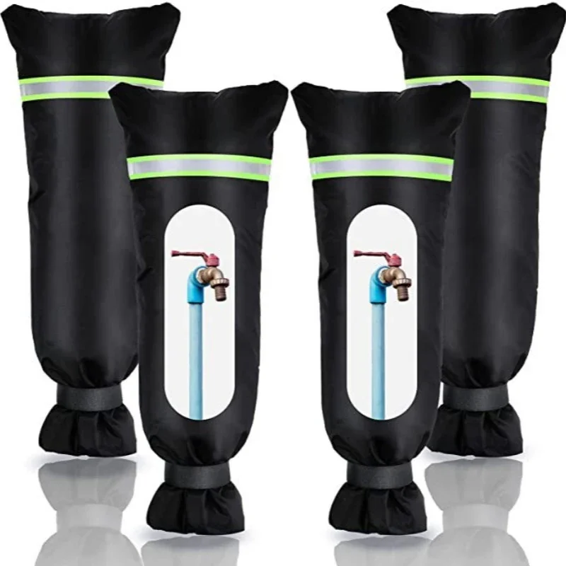 

Winter Waterproof Outdoor Garden Tap Cover Frostproof Oxford Cloth Tap Protector Warm Reflective Tap Freeze Cover