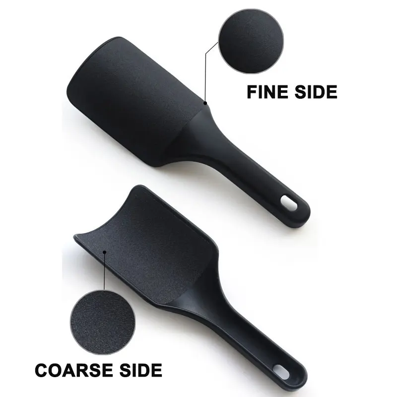 Fußfeile, professionelle Raspel, Ferse gebogene Reibe, harte abgestorbene Haut, Hornhautentferner, grobe und feine Seiten, Fußpflege-Werkzeuge