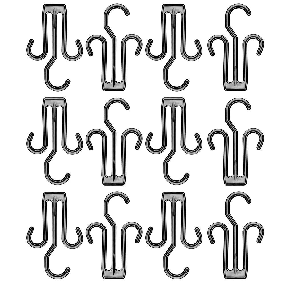 

12 Pcs Hangers Dry Shoe Rack Drying Hook Boots Racks for Shoes Black Slipper Organizer Men Baby