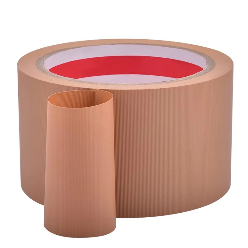 PVC fabric tape, hand torn, knife free kraft paper tape, high viscosity, strong waterproof, sealing packaging adhesive tape