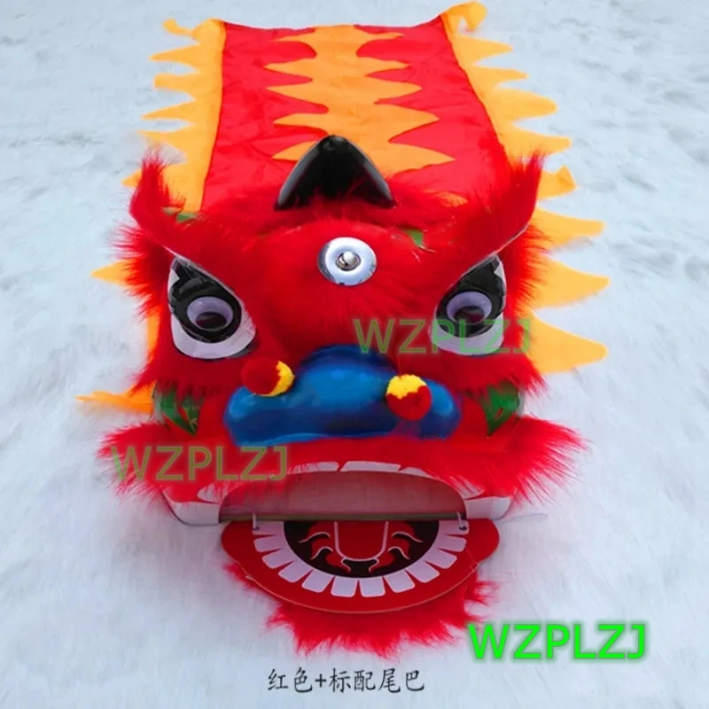 12 Inch Lion Dance Costume Toy for 3-5 Age Kid Boy Girl Child Party Performance Sport Carnival Stage