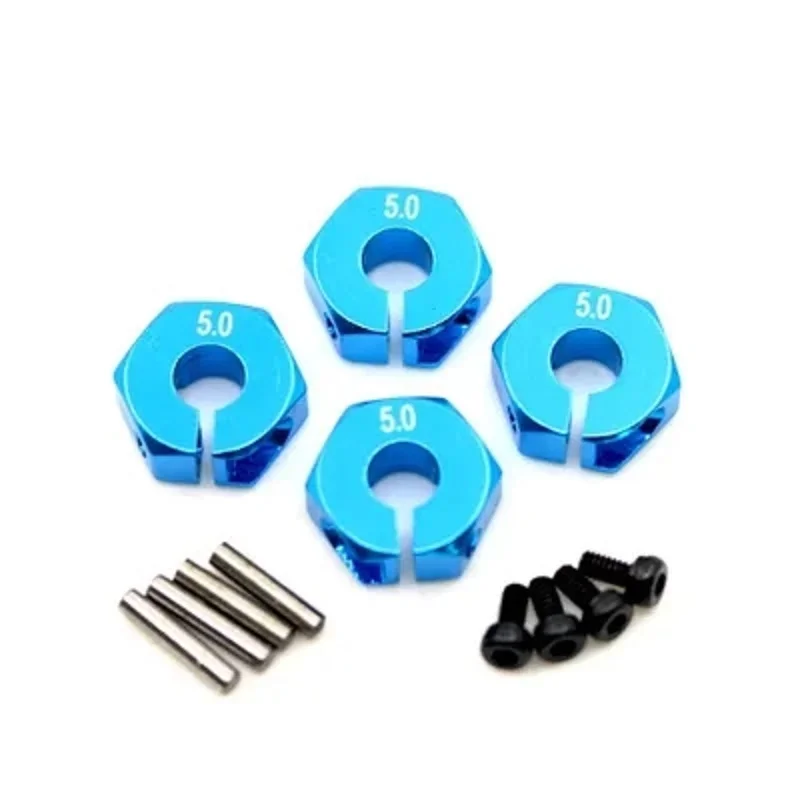 Adaptador de cubo hexagonal de rueda Universal de 12mm para HSP Sakura 1/10 escala RC deportes coche todoterreno coche bigfoot 5