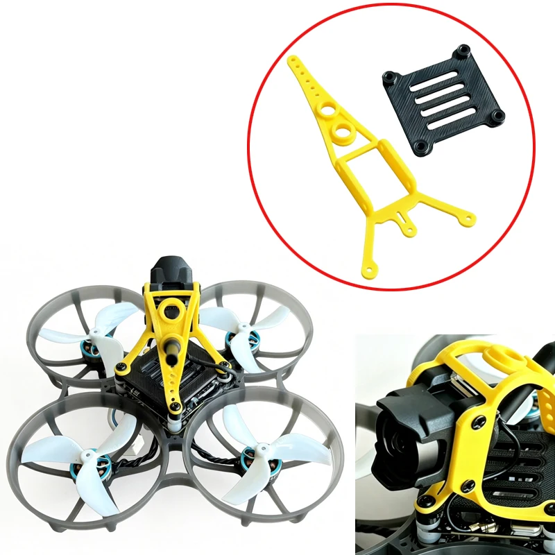 For DJI O4 Wide Air Unit 3D-Printed Canopy Mount Protective Cover Compatible with BETAFPV Meteor65/75 Pro FPV Drone VTX Parts