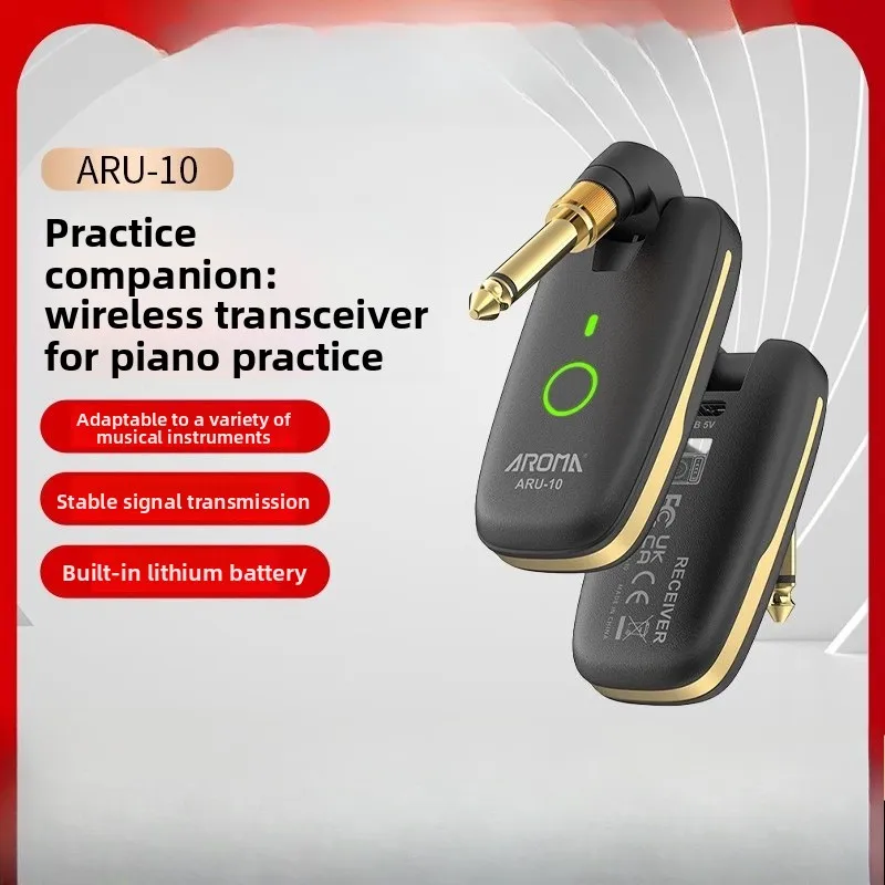 ARU-10 Wireless Audio Transmitter - Electric Guitar Wireless Transmitter - Horn Receiver - Transceiver