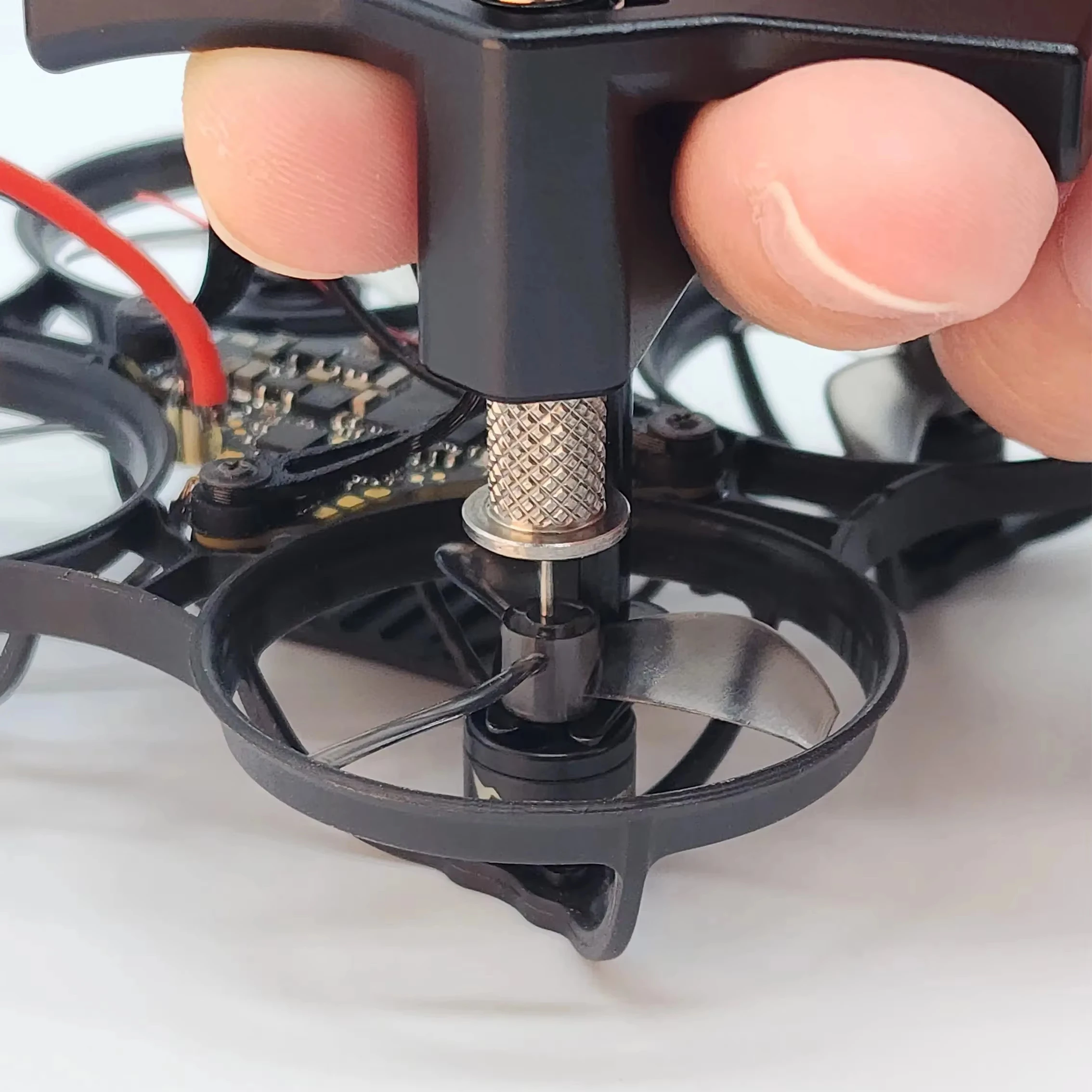 NewBeeDrone Whoop PropyPop Propeller Removal Tool CNC Aluminum Spring Loaded Prop Puller for 0.8mm/1.0mm
