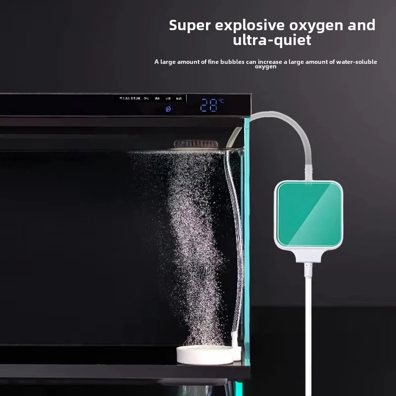 For Xiaomi Mijia fish tank oxygen pump oxygenator small mute oxygenation pump aquarium oxygenator oversized air volume