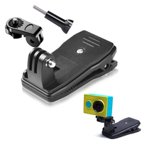 Backpack Strap Clip 360 Degree Rotation Hat Belt Clamp Mount For Gopro Hero 11 10 9 8 Action Camera Accessories