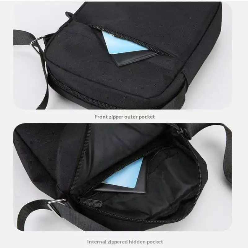 Umhängetaschen für Damen und Herren, einfarbige Umhängetaschen, kleine Umhängetaschen, leichte Handytaschen. – Detail 5