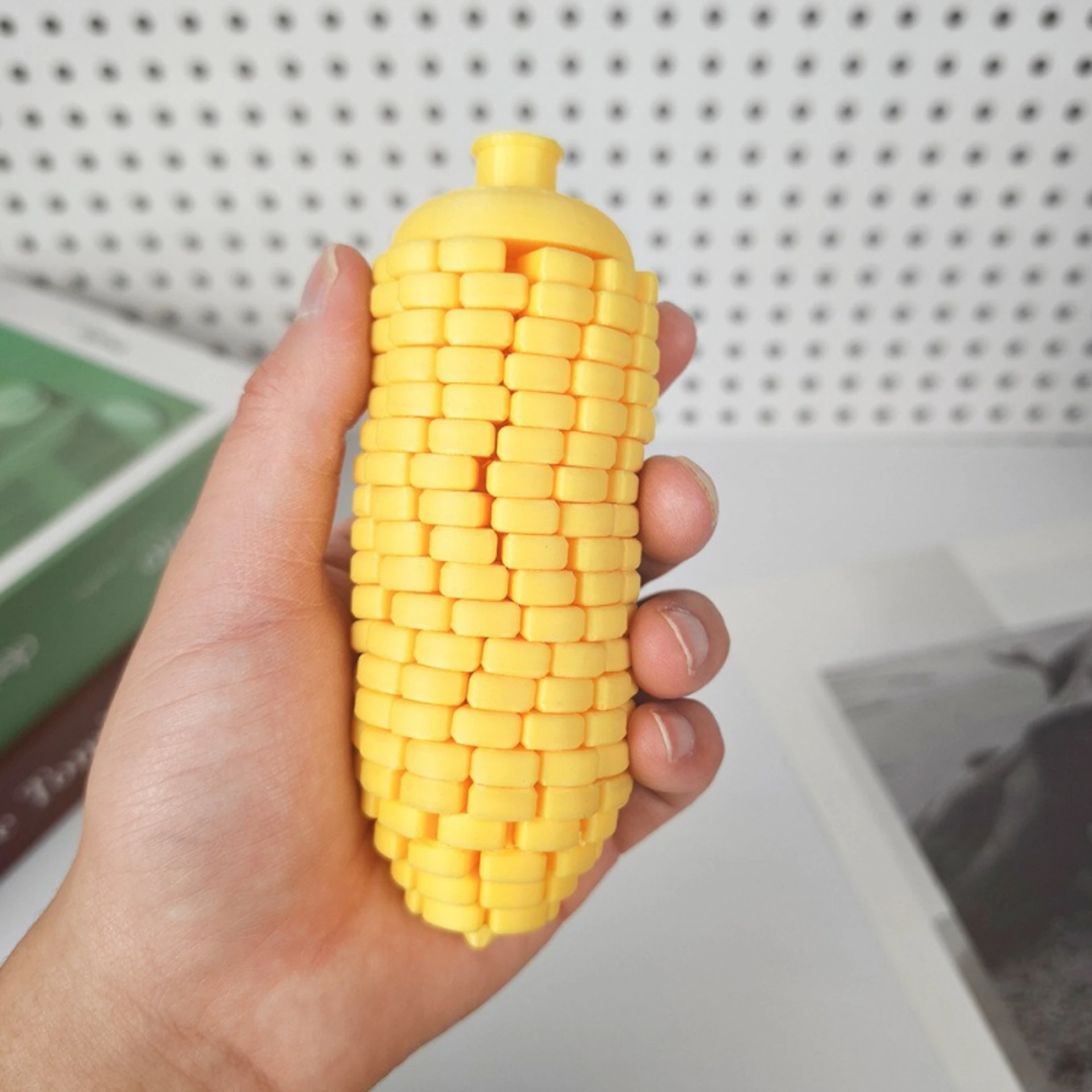 3D Printed Joint Rotatable Corn Stress Relief Toys Pressure Relief Massager Stick Office Decompression Ornaments Creative Toys