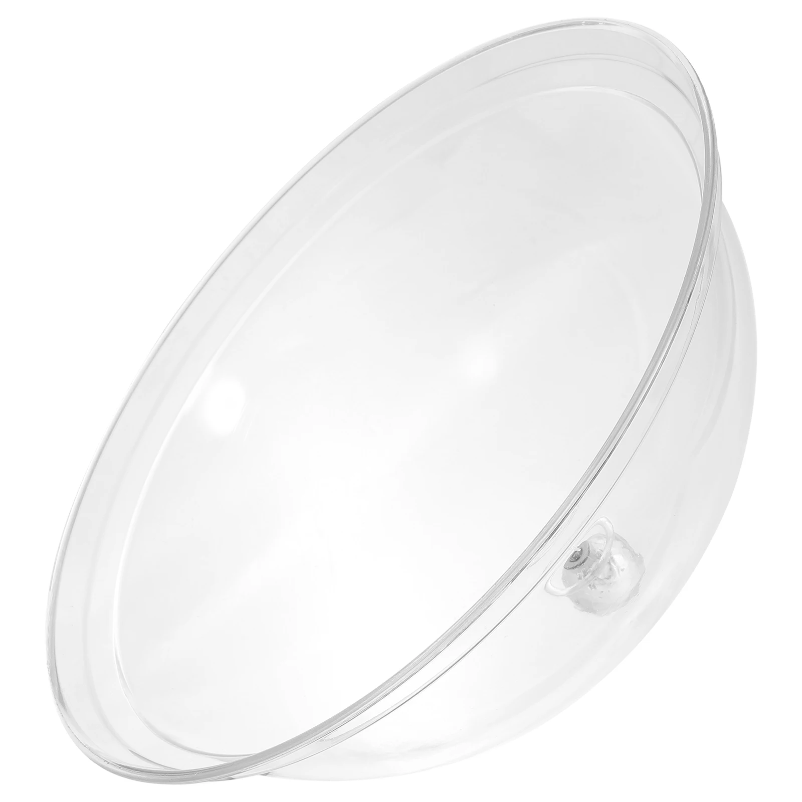 

Food Cover Lids Clear Serving Covers Dessert Protection Insulation Transparent Round Display Plate