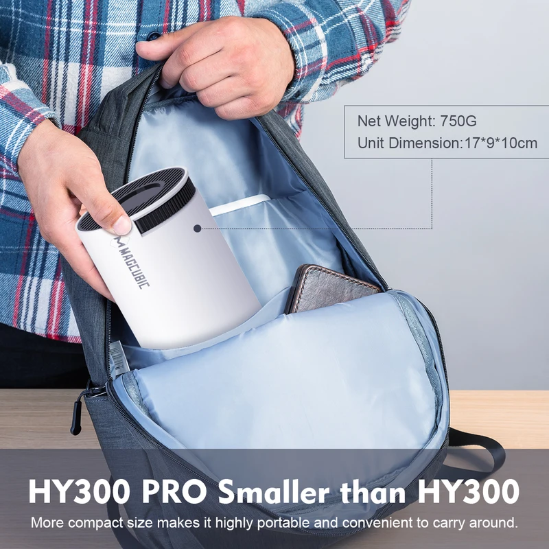 Projetor Magcubic HY300 PRO 8K Android 14 com WiFi6 Dual — foto 4