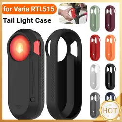 For Garmin Varia RTL515 Case Cover Tail Light Silicone Protective Cover Impact-resistant Anti-Lost Case for Garmin Varia RTL515