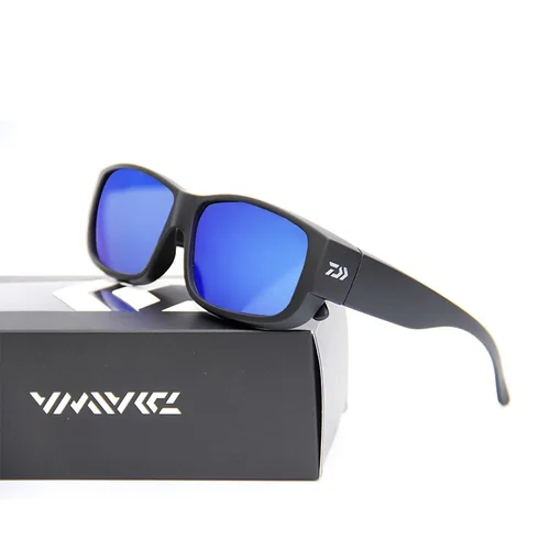 Imagen 2 del producto DAIWA gafas de pesca polarizadas gafas de sol para deportes protección UV Anti-luz azul visión clara ciclismo senderismo