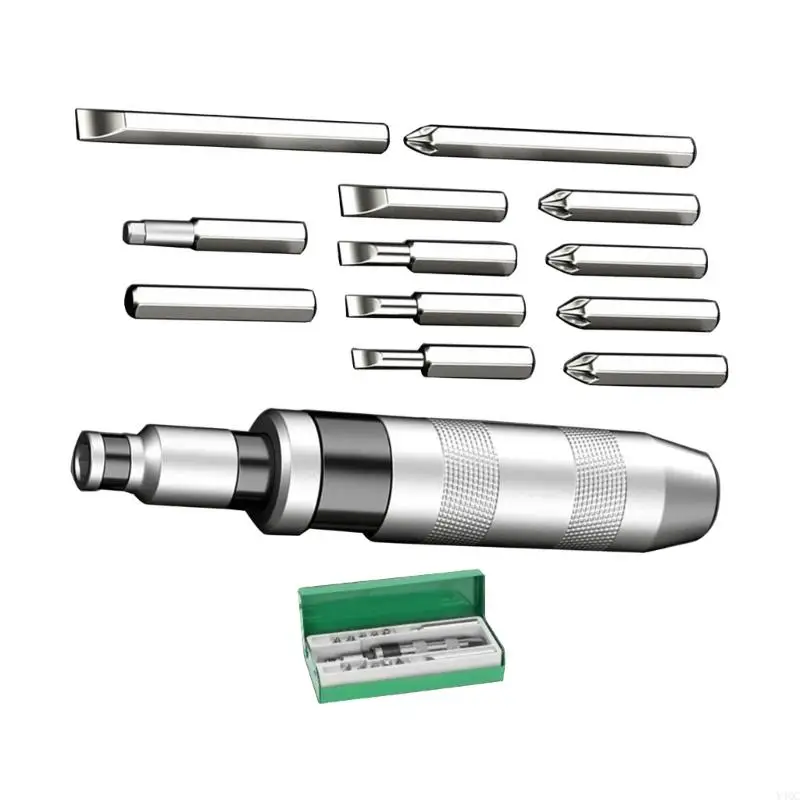 Các bit điều khiển tác động bằng thép hợp kim đặt các bit thông số kỹ thuật cho các ốc vít khác nhau y4qc