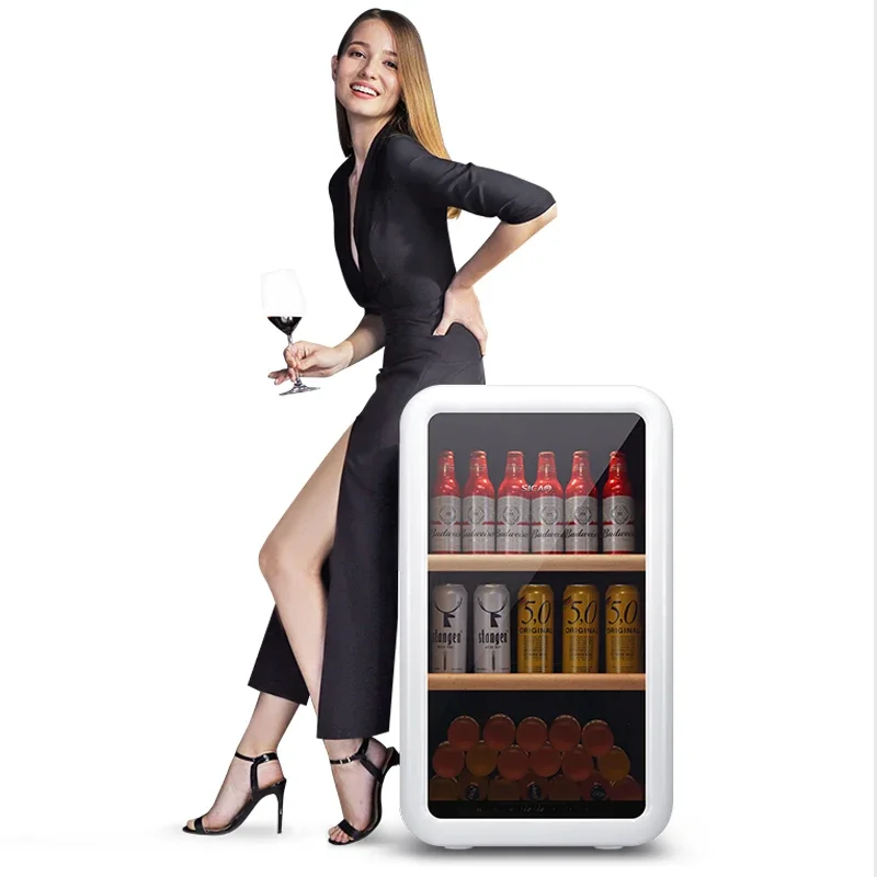 

Smart Fridge Table Countertop Free Standing Wine rac Wine Rack Cabinet Wine Cooler Refrigerator