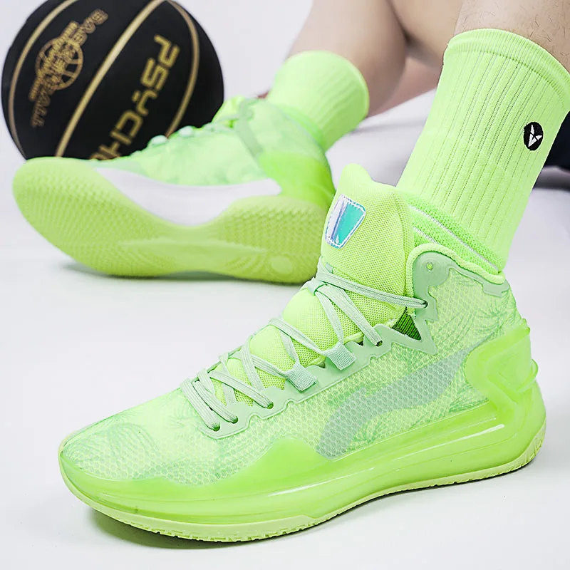 CRLAYDK 2024 Men\'s Basketball Shoes High Top Training Non Slip Outdoor Sports Sneakers Running Casual Youth Training Tennis