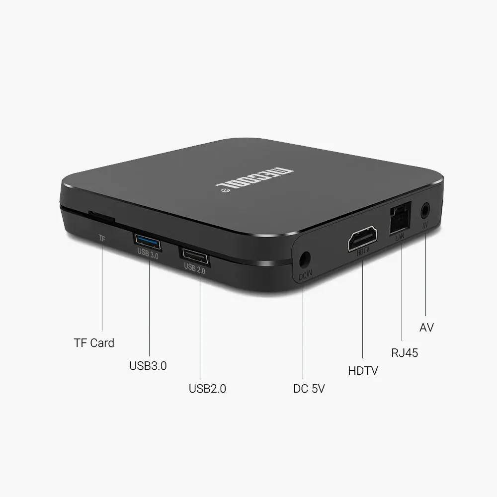 Lecteur multimédia Android TV Box, Mecool KM9 PRO Classic, 4K, Deluxe 10, WiFi Game, Google Ignore, 16 Go, S905X2, USB 3.0, IP