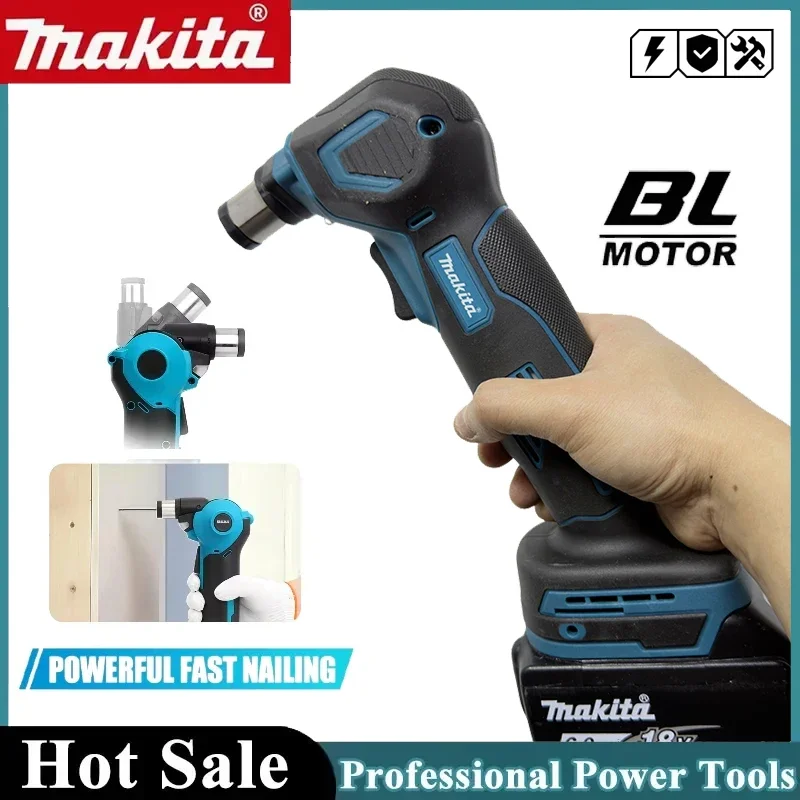 

Makita Cordless Auto Hammer Palm Nailer Electric Nail Hammer 19000 RPM Rechargeable Handheld Power Tool For 18V Battery