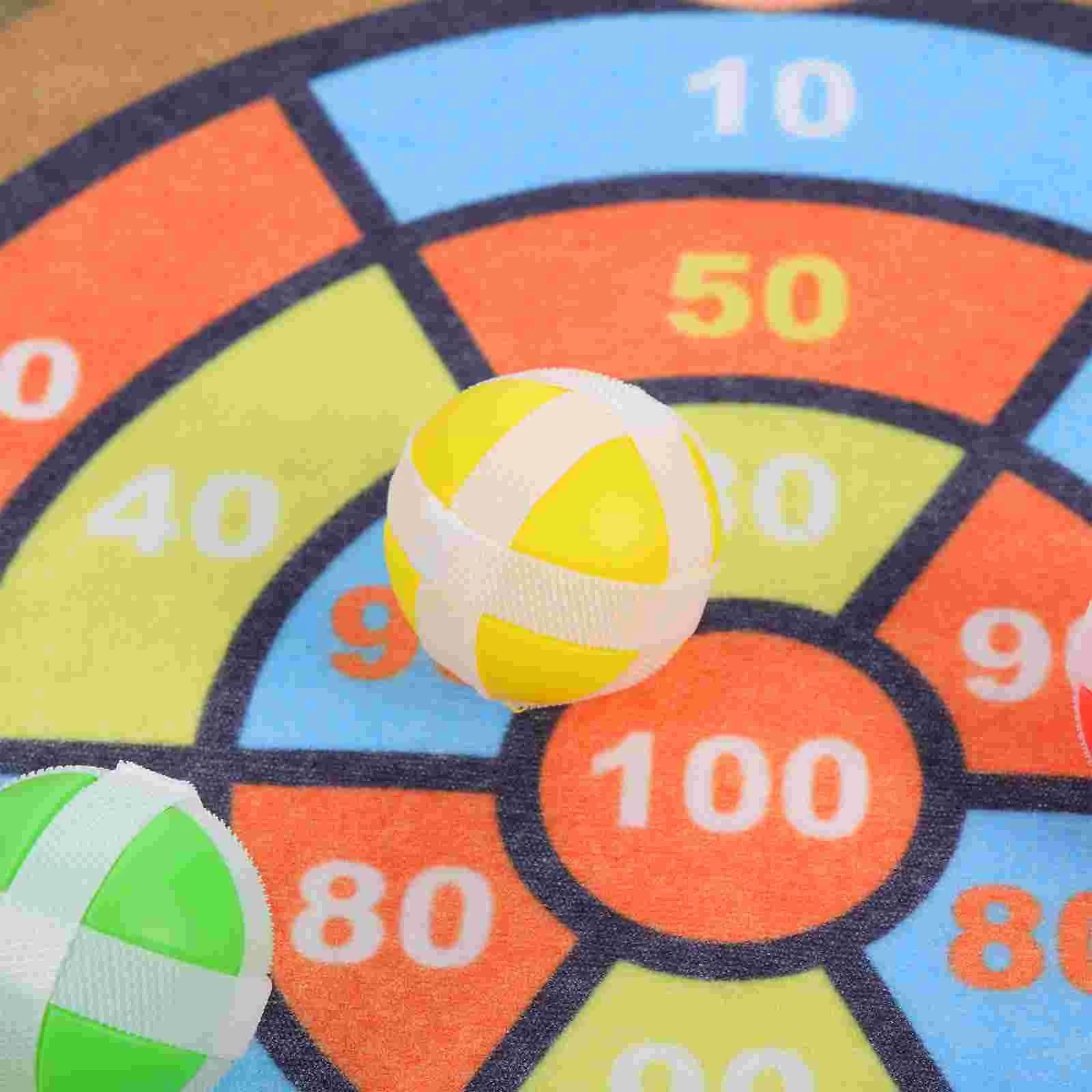 Children's Sticky Ball Games for Kids Board Children’s Toys Taste Organizer Plastic Dartboards Childrens