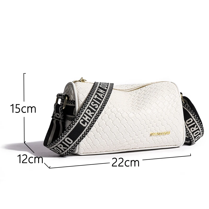 Bolso de hombro de piel de vaca auténtica 100% para mujer, bandolera de lujo con diseño de lagarto, a la moda