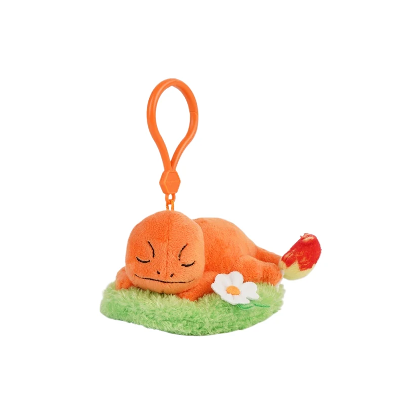 Animal Pokemon Pikachu Eevee Bulbasaur Charmander Jigglypuff Squirtle Kawaii Plush Toys Pendant Keyring Keychain Birthday Gifts