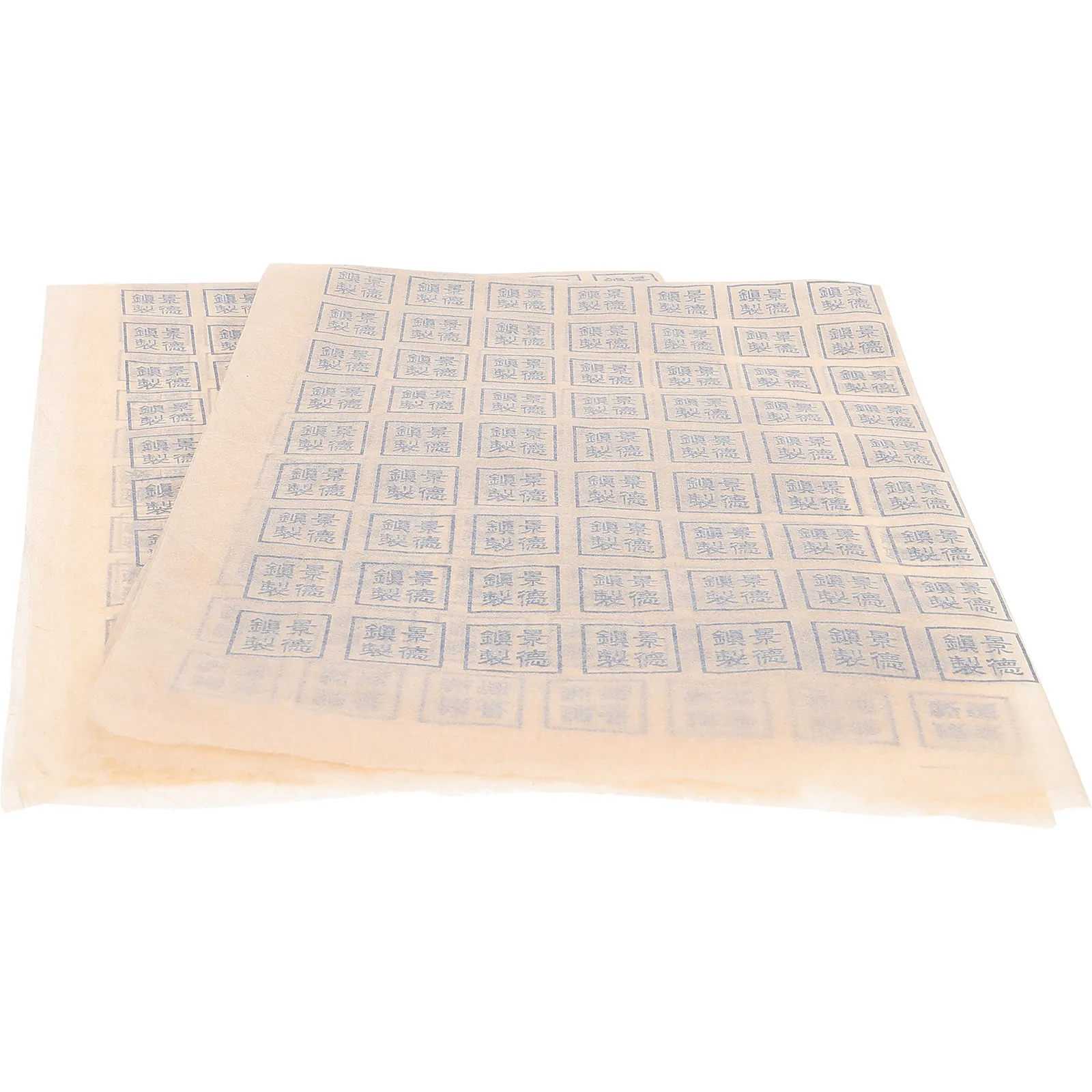 Pottery Underglaze Transfer Paper 2 Sheets Cuttable Ceramic Decal Stickers for Clay Craft Decoration