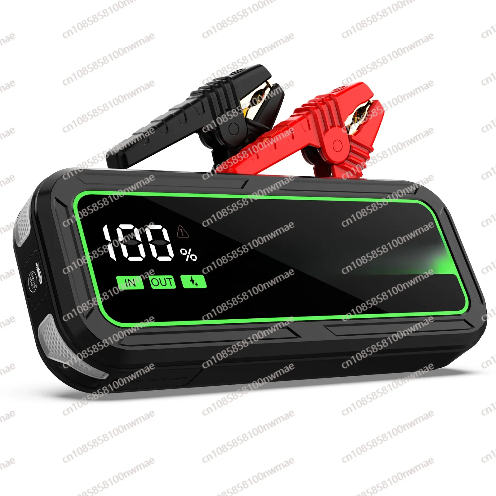 Car Booster Portable Jump Starter Power Bank 3000a Peak Current Led Light Jump Start Device