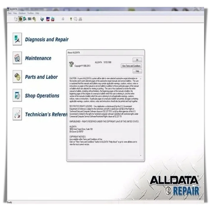 2025 Hot! AllData Repair Auto Repair Software 10.53 All Data Car Software with Tech Support for Cars and Trucks Offline Version