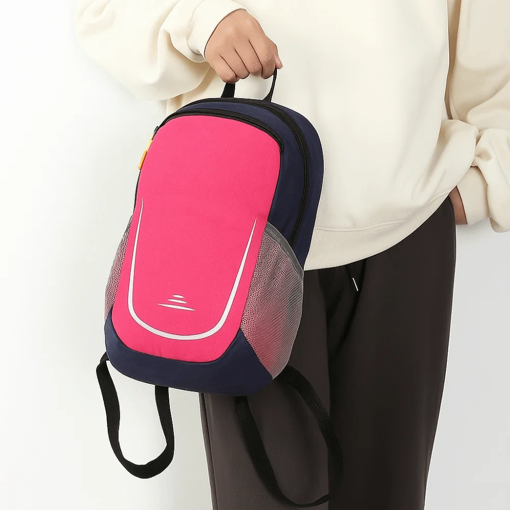 オックスフォード布スポーツバックパック大容量軽量ハイキングナップザック耐摩耗性マルチカラートラベルショルダーバッグ