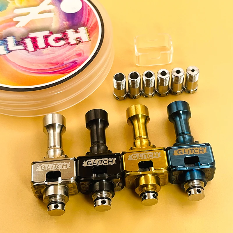 جسر DSX UnKwn Glitch RBA Style RBA للبليت / BB / Boro Tank / Vandy Pulse AIO / Cthulhu AIO / Boro Mod مع دبوس AIr 7 قطعة