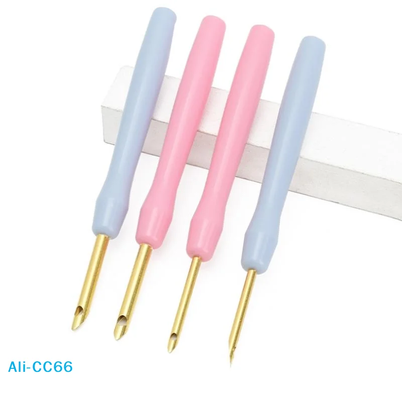 【C】DIY Punch-Needle-Stickerei-Set für Teppichherstellung, All-in-One, Werkzeugset mit Nadeln, Stickrahmen und Garn für Anfänger, Bastelgeschenk für Erwachsene