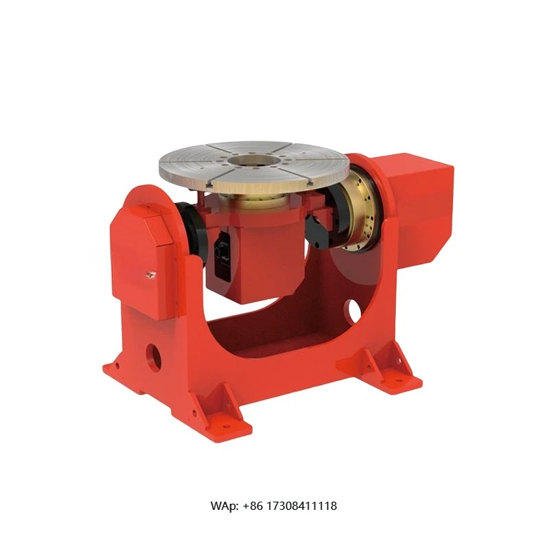 Automatic Rotary Table  Welding Chuck Custom Size 30kg-20t Biaxial P Welding Positioners