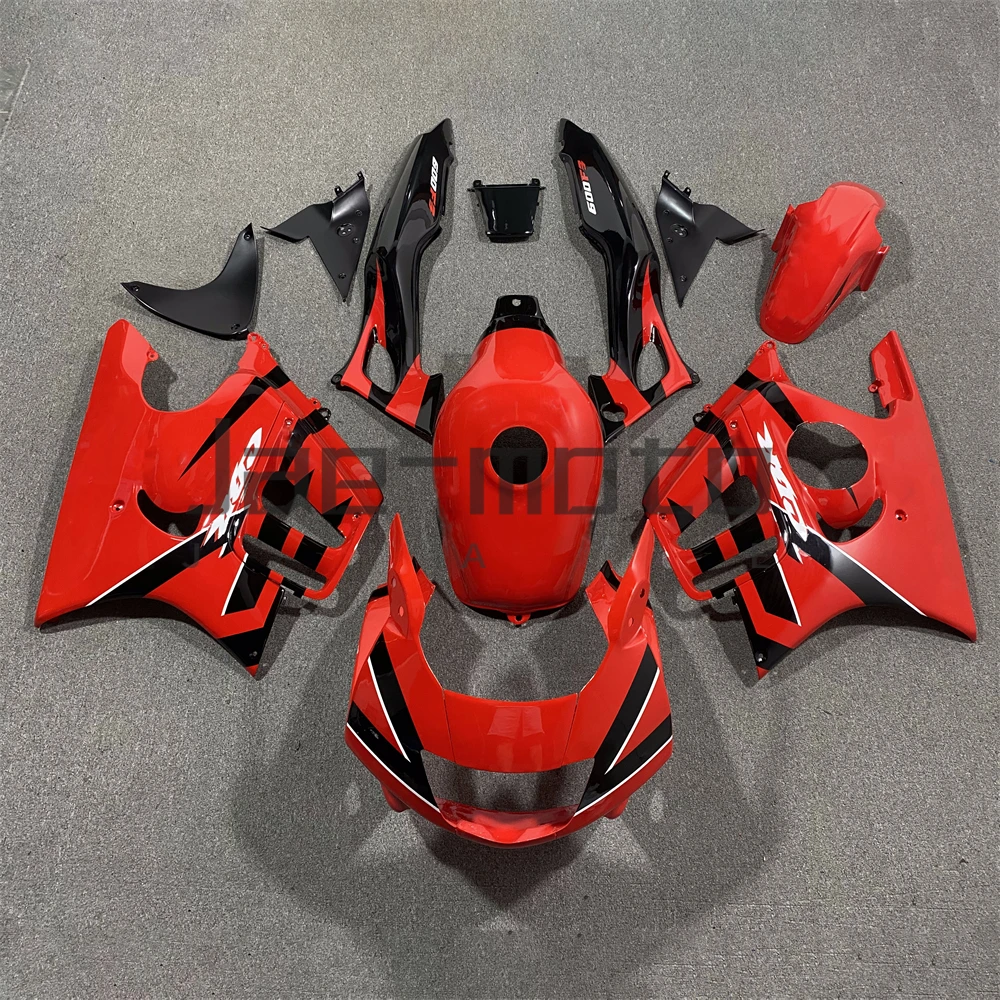 For CBR600 F3 1997 1998  Injection ABS Plastics Full Fairings Kit Mold Replace Accessories CBR 600 F3 1997-1998 Red Black B