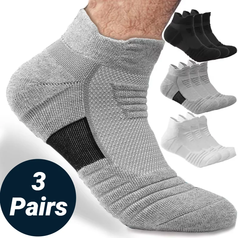 3 пары противоскользящих футбо – обзор и цена Socks Ankle Men