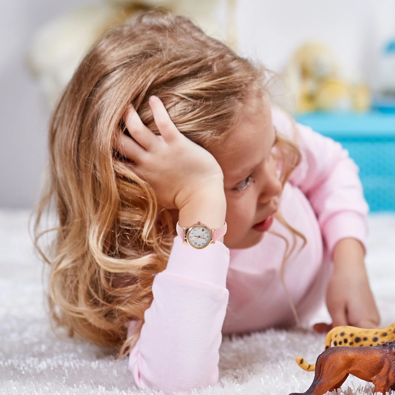 

COSMEVIVI Digital Watch for Girls 8-12 Quartz Wristwatch Kids Lovely Waterproof Design for Exercise