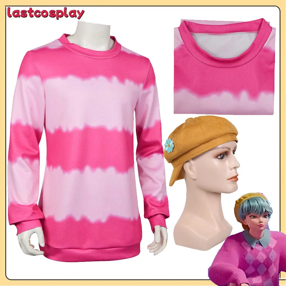 

KPop Demon Cartoon Hunter Saja Cosplay Boys Baby Cap Hoodie Group Stage Performance Costume Accessories Hat T-Shirt Outfits