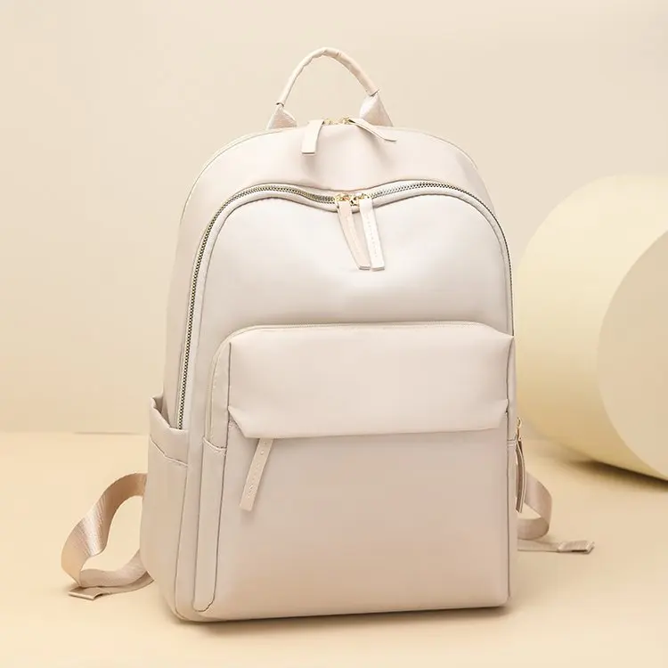 Women's 2025 New Fashion Travel Lightweight Small Size Backpack Large Capacity Commuting Simple Design Student Bookbag