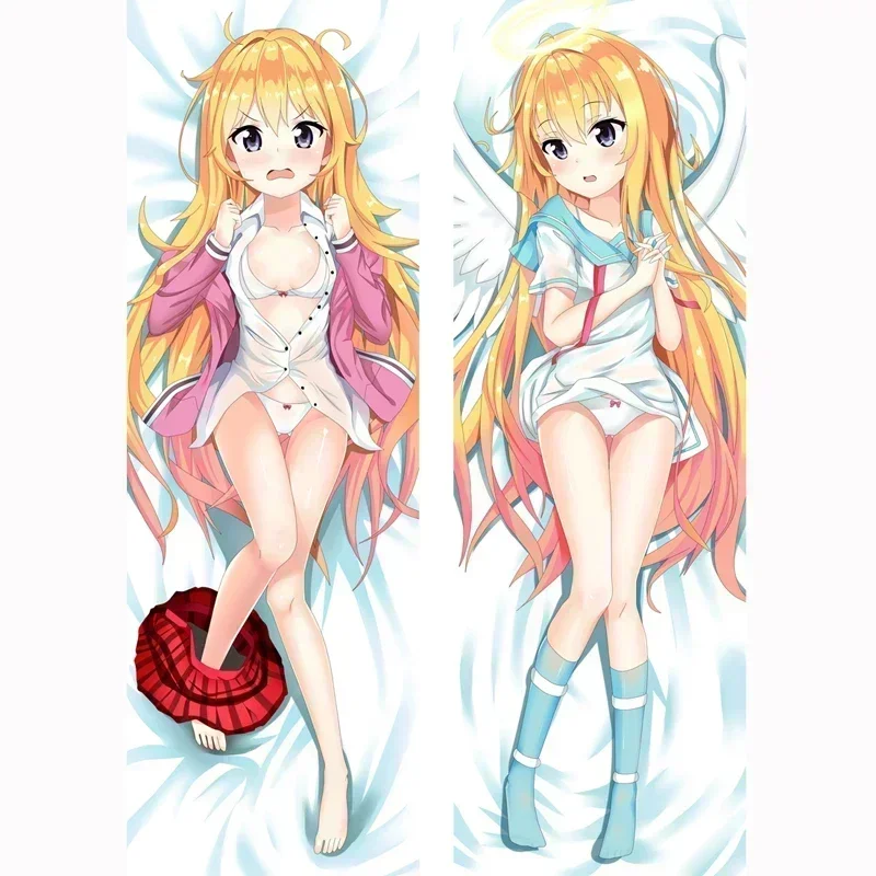 

Anime Character Cosplay Gabriel Dropout Tenma Gabriel White Pillow Case Dakimakura Waifu Hugging Body Bedding Decor Pillowcase