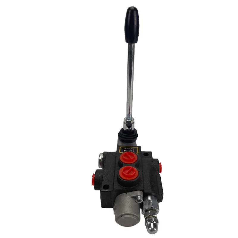 P40-1 Spool  Directional Hydraulic Control Valve Double Acting Suitable Use for Pump Hydraulic Cylinder Motor 40L/min