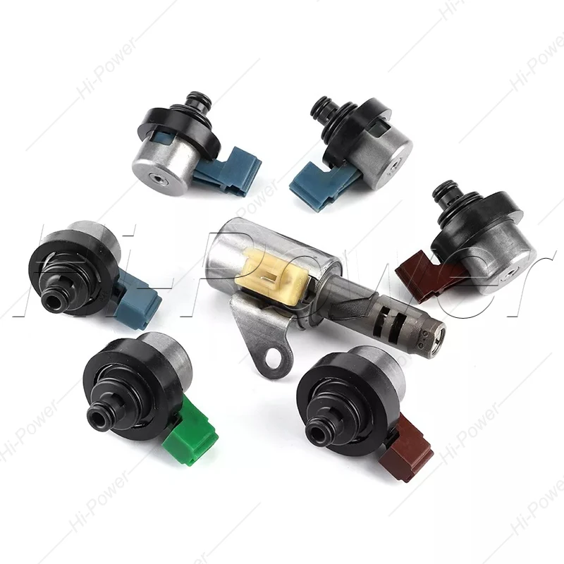 7 buah 4EAT penggantian otomatis transmisi Shift Solenoid Solenoid Solenoid 2001 untuk Subaru Forester 2010 Outback-