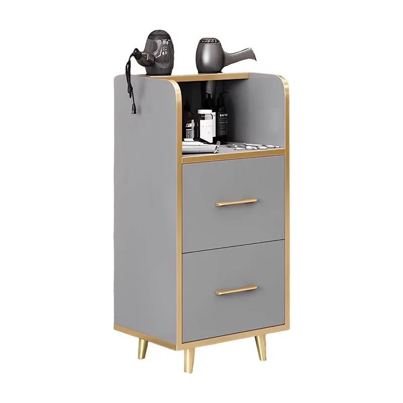 Barber Shop Tool Cabinet Hair Salon Special Desk Hair Salon Shelf Drawer Cabinet Multifunctional Hair Cutting Cabinet