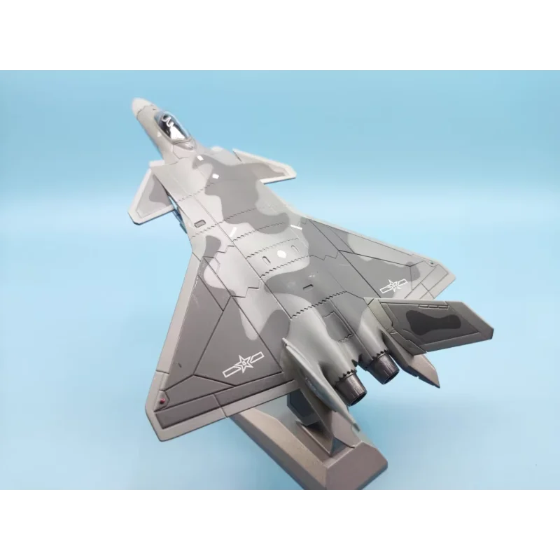 

Литой под давлением масштаб 1/100, китайские ВВС J-20, вельветовый истребитель, модель самолета из сплава, Коллекционная игрушка, подарок, сувенирный дисплей