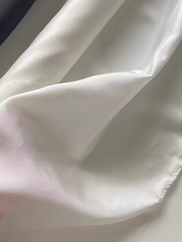 100% Pure Natural Silk Fabrics For Sewing Solid Per Meter 9 MM Habutai Lining Cloth Mulberry Quilting For Patchwork DIY Gown 140