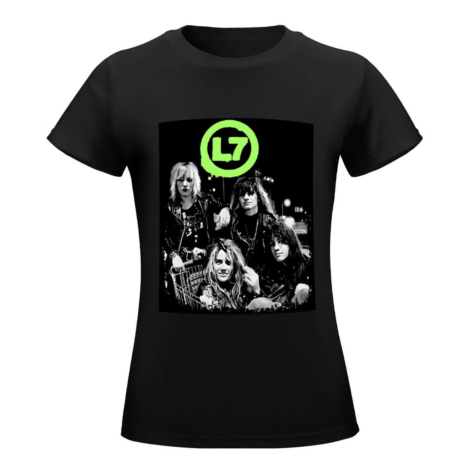 L7/1989 T-Shirt lady clothes Blouse tight shirts for Women